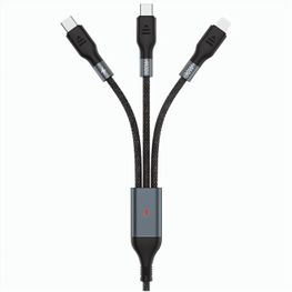 Produktabbildung C&A Lade- und Datenkabel "Highspeed Trio" C&A Lade- und Datenkabel "Highspeed Trio"