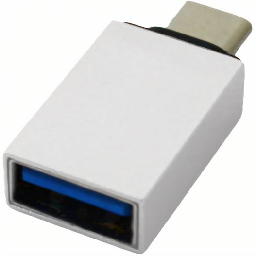 ein weißer usb-adapter mit blauem usb-kabel USB-C Adapter (Bild 1)