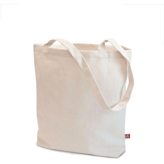 Schwere Baumwolltasche mit langen Henkeln