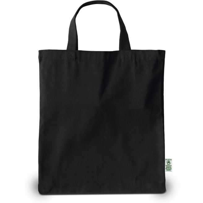 Produktabbildung TRIER – Tragetasche aus schwerer, recycelter Baumwolle mit kurzen Henkeln TRIER – Tragetasche aus schwerer, recycelter Baumwolle mit kurzen Henkeln