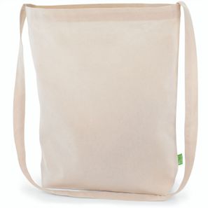 BIO-Baumwolltasche mit einem langen Umhängegurt