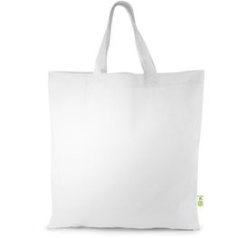 TRIER – Tragetasche aus schwerer, recycelter Baumwolle mit kurzen Henkeln