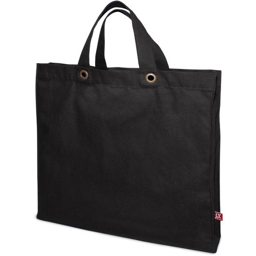 Schwere Baumwolltasche mit kurzen Henkeln (Bild 1)