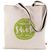 Schwere Baumwolltasche mit langen, 2-farbig gewebten Henkeln (Bild 2)
