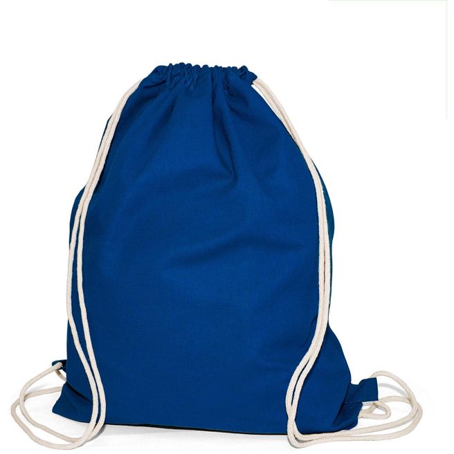 Baumwollrucksack mit Kordelzug