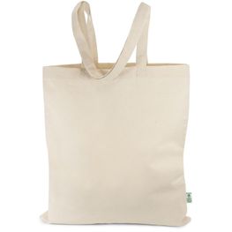 PASSAU – Klassische Tasche aus recycelter Baumwolle mit langen Henkeln