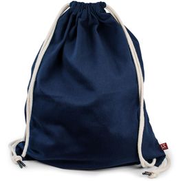 Schwerer Baumwollrucksack mit Kordelzug
