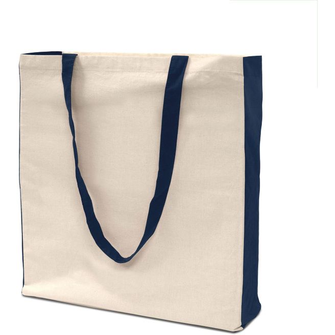 PALMA – Baumwolltasche mit Boden- Seitenfalte