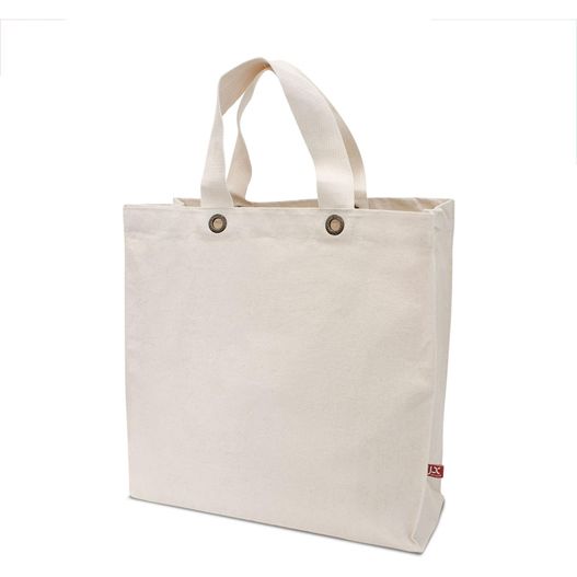 Schwere Baumwolltasche mit Bodenfalte (Bild 1)