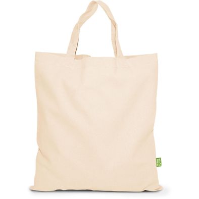 DARWIN – BIO-Baumwolltasche mit kurzen Henkeln