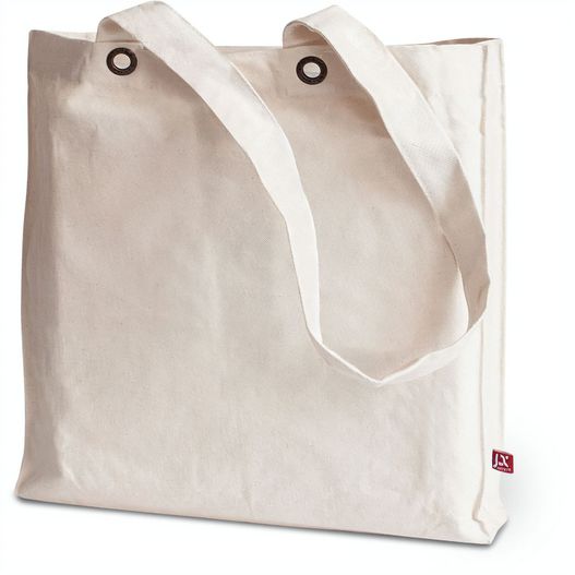 Schwere Baumwolltasche mit langen Henkeln (Bild 1)