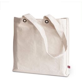 Schwere Baumwolltasche mit langen Henkeln