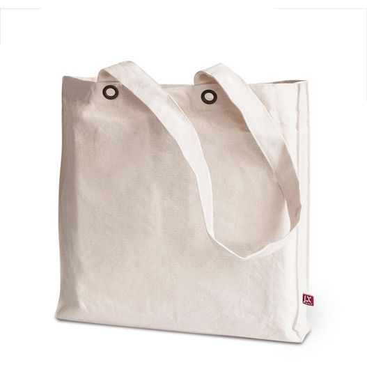 Schwere Baumwolltasche mit langen Henkeln (Bild 1)