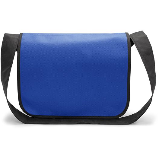 eine blaue und schwarze tasche mit einem schwarzen armband Umhängetasche mit Tragegurt (Bild 1)