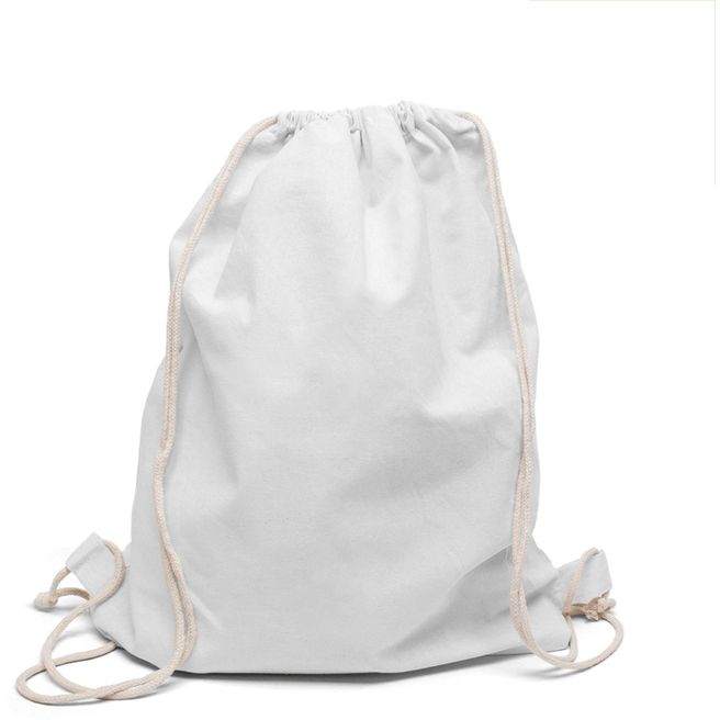 Baumwollrucksack mit Kordelzug