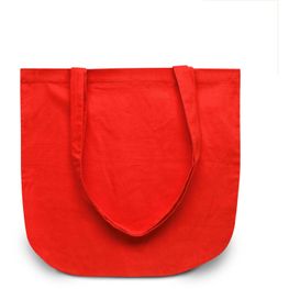 Baumwolltasche mit rundem Boden