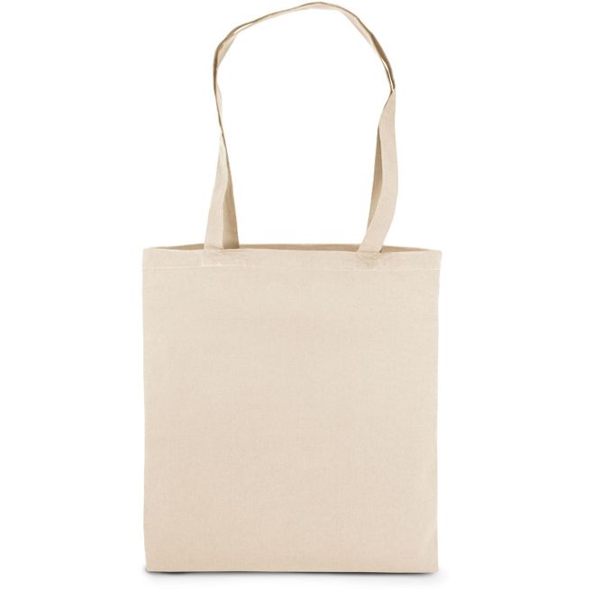 Baumwolltasche mit langen Henkeln