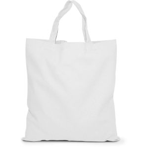 Baumwolltasche mit kurzen Henkeln