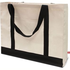 MARBELLA – Große Strandtasche mit Boden- Seitenfalte