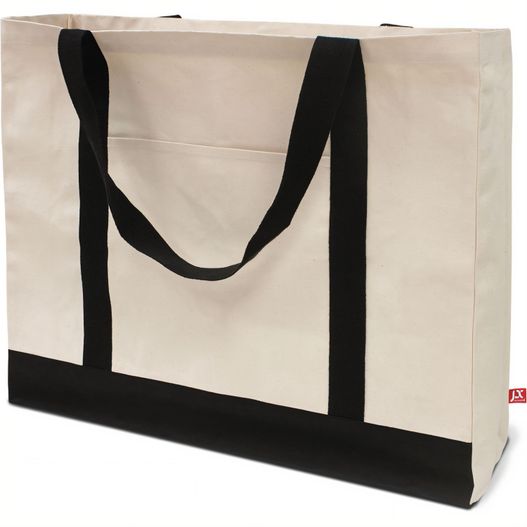 Große Strandtasche mit Boden- Seitenfalte (Bild 1)