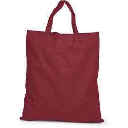 Baumwolltasche mit kurzen Henkeln