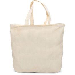 CADAQUES – Baumwolltasche mit Bodenfalte und langen Henkeln