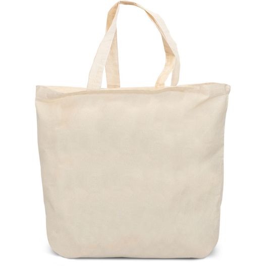 CADAQUES – Baumwolltasche mit Bodenfalte und langen Henkeln (Bild 1)