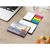 Haftnotiz-Set Wien Bookcover White Bestseller, matt-individuell, Farbschnitt schwarz (Bild 2)