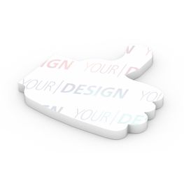 Haftnotiz Form 100 × 72, 100 Blatt, Daumen