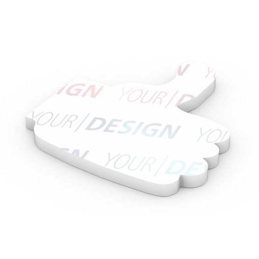 Produktabbildung Haftnotiz Form 100 × 72, 100 Blatt, Daumen Haftnotiz Form 100 × 72, 100 Blatt, Daumen (Bild 1)