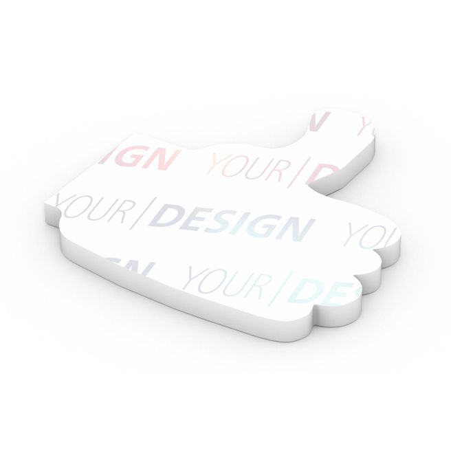 Produktabbildung Haftnotiz Form 100 × 72, 100 Blatt, Daumen Haftnotiz Form 100 × 72, 100 Blatt, Daumen