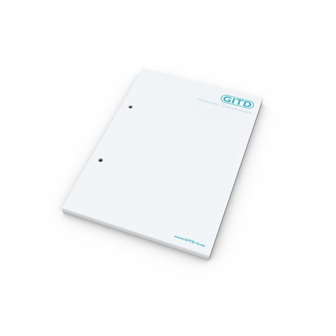 Schreibblock Bestseller, A5, 100 Blatt mit 2fach-Abheftlochung