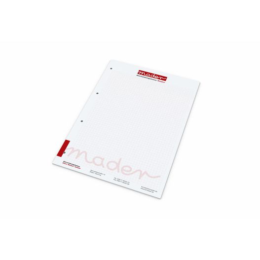 Schreibblock Bestseller, A4, 25 Blatt mit 4fach-Abheftlochung (Bild 1)