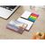 Haftnotiz-Set Wien Bookcover White Bestseller, matt-individuell, Farbschnitt orange (Bild 3)