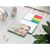 Haftnotiz-Set Prag Bookcover White Bestseller, matt-individuell, Farbschnitt grün (Bild 3)