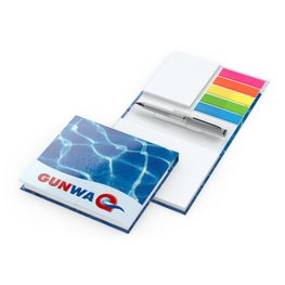 Haftnotiz-Set Amsterdam A Bookcover White