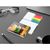 Haftnotiz-Set Brüssel Bookcover White Bestseller, gloss-individuell (Bild 2)