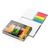 Haftnotiz-Set Brüssel Bookcover White Bestseller, gloss-individuell (Bild 2)