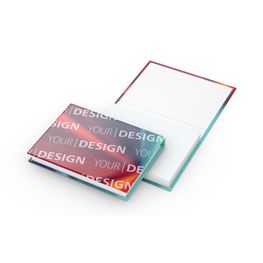 Produktabbildung Haftnotiz-Set Dublin Bookcover White Bestseller, gloss-individuell Haftnotiz-Set Dublin Bookcover White Bestseller, gloss-individuell