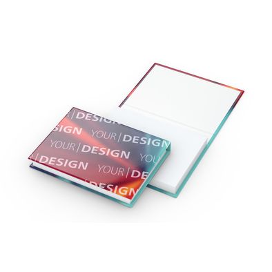 Haftnotiz-Set Dublin Bookcover White Bestseller, gloss-individuell