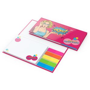 Haftnotiz-Set Kopenhagen Bookcover Individuell, Umschlag 4/0-farbig