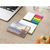 Haftnotiz-Set Wien Bookcover White Bestseller, gloss-individuell, Farbschnitt gelb (Bild 2)