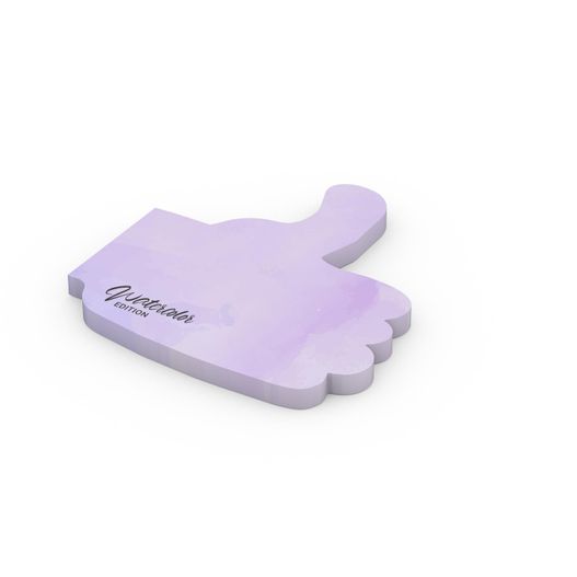 Haftnotiz Form 100 × 72 Recycling, Daumen (Bild 1)