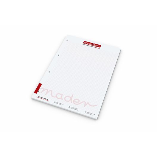 Schreibblock Bestseller, A4, 100 Blatt mit 4fach-Abheftlochung (Bild 1)