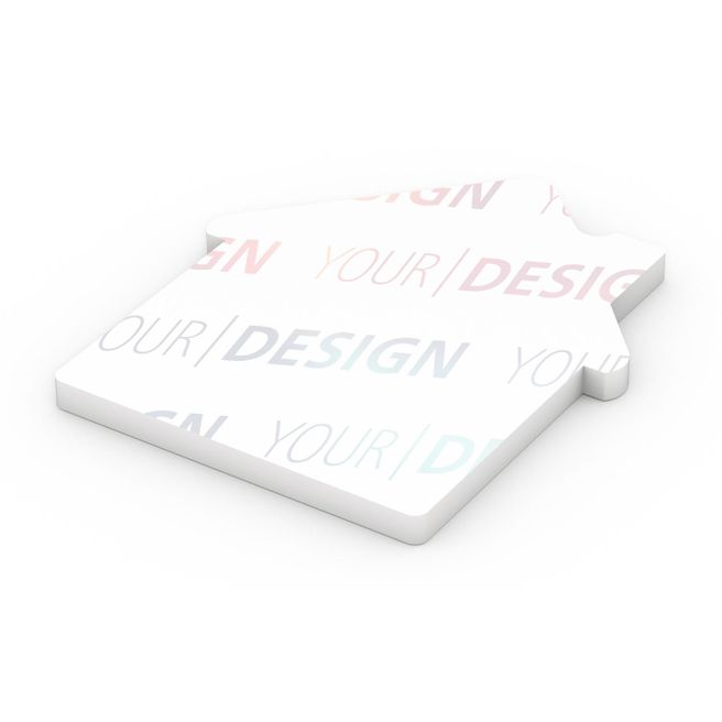 Haftnotiz Form 100 × 72, 100 Blatt, Haus