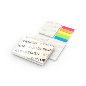 Haftnotiz-Set Brüssel Softcover Individuell Recycling