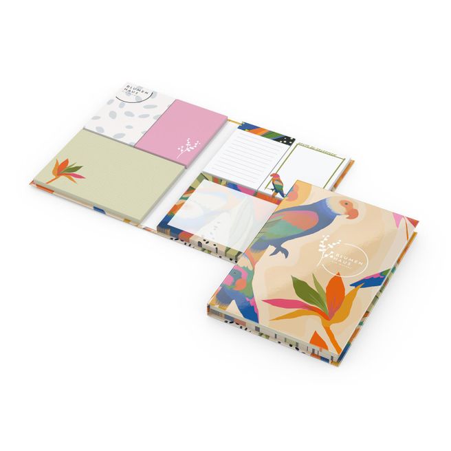 Haftnotiz-Set Monaco Bookcover, gloss-individuell