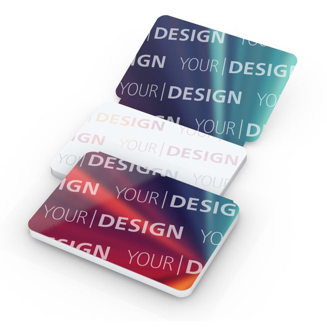 Haftnotiz Cover Karton Round 94 × 66 Bestseller, gloss-individuell