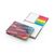 Haftnotiz-Set Prag Bookcover White Bestseller, matt-individuell, Farbschnitt orange (Bild 1)