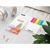 Haftnotiz-Set Berlin Naturkarton, 3 × 40 Brillantmarker, weiß-individuell (Bild 3)
